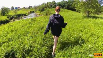 Miha Nika - Miha Nika 69 In Real Outdoor Sex On The River Bank After Swimming - Pov - hclips.com
