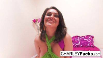 Charley Chase - Charley - Watch Charley Chase's massive tits bounce as she decides to play with herself in HD - sexu.com