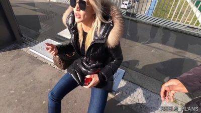 Cherry Kiss - Pretty Serbian Blonde Unexpectedly Meets 2 Strangers Who Fuck Her On A Bus And Dp At The Hotel! - Cherry Kiss - hclips.com - Serbia