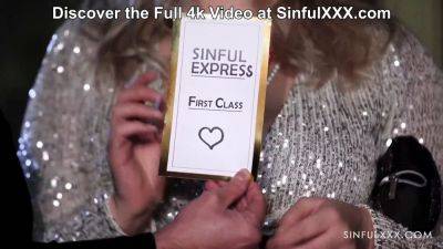 Brad Knight - SinfulXXX's The Sinful Fucking Express: A Real Couple's Intense Pussy Eating Adventure - sexu.com
