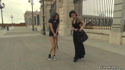 Carolina Abril - Petite Whore Disgraced In Madrid Streets - Carolina Abril - hclips.com