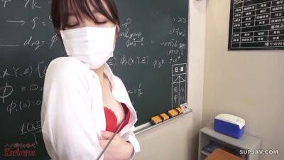 Delete If You Find Out At School! All You Want To Do With A Super Beautiful Teacher With Outstanding Style In The Classroom After School! Gradually Take Off The Suit And Squirt At The Lecturers Desk, Vaginal Cum Shot On The Students Desk W - hotmovs.com - Japan