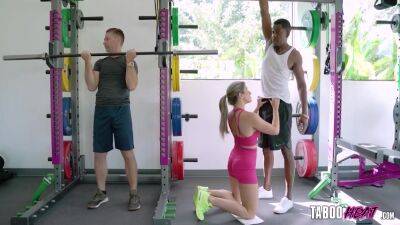 Cory Chase - Cory Chase In Hot Wife Shared And Dpd After Gym Workout - upornia.com - county Chase