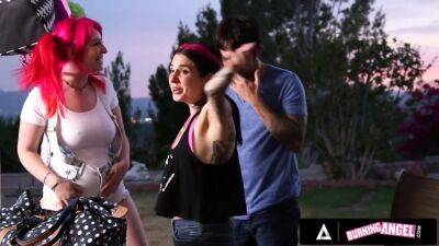 Big Ass - Naughty Emo Girl Gets Her Tight Asshole Fisted With Joanna Angel And Proxy Paige - upornia.com