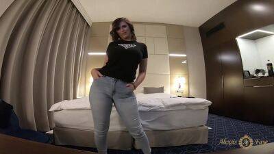 Faye - Fun In Hotel Room Trying New Panties, Jumping On Bed And Rubbing My Pussy - Alexsis Faye - hotmovs.com