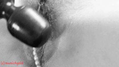 Baby Munichgold Big Tits And Long Labia Lips Hairy Pussy And Big Clit In A Pearl String - hclips.com - Germany