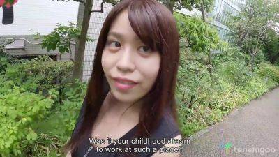 Asuka Kimishima In Cute Amateur Japanese Girl Interview To Be An Adult Video Star Masturbates Part 1 - upornia.com - Japan