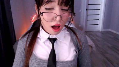 The hottest japanese stream girl is tutoring her blowjob skill - hclips.com - Japan - North Korea