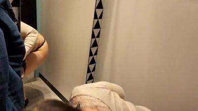 Watched In The Dressing Room. Masturbates With A Dildo While Others Watch - hclips.com