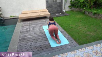 Step Sister Fucked Hard After Yoga - hclips.com - Russia