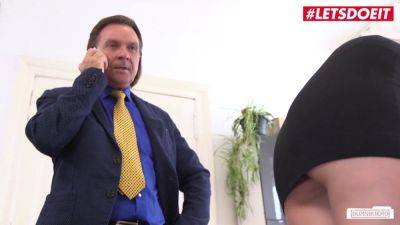 German Boss Secretary Drilled Hard by Her Tight Pussy - sexu.com - Germany