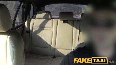 Cheerleader gets a wild ride with fake taxi driver in POV creampie action - sexu.com