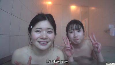 Adorable first time Japanese lesbians private vacation video - txxx.com - Japan