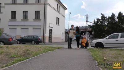 Check out how this stunning Czech teen gets picked up on the streets and pounded hard by her BF - sexu.com - Czech Republic