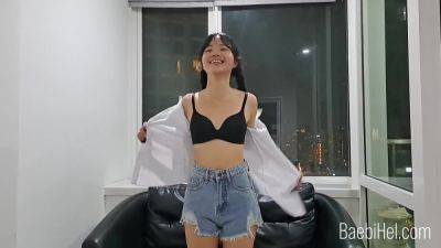 Pov - 18yo Schoolgirl Gives A Bj To Thank You For Buying Her New Shorts - Real Sex With Baebi Hel - hclips.com