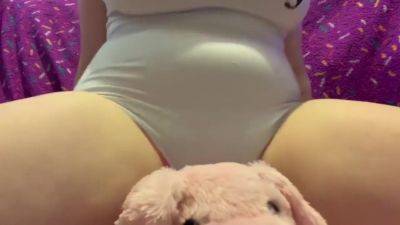 Baby Doll - Curvy Pillow Humps And Fucks Her Toy Until She Cums For Daddy-ddlg - Baby Doll - hclips.com