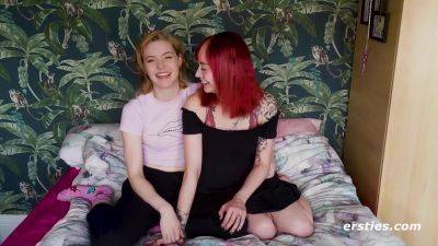 Sexy Lesbian Friends Enjoy Intimate Moments Together - hclips.com