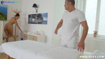 Andreina De-Luxe - Adreina De Luxe gets her happy ending after an anal massage from Just Anal Only3x - sexu.com