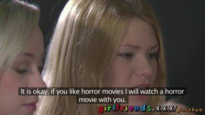 Naomi Nevena and her lesbian lover get off on watching films together - sexu.com - Czech Republic