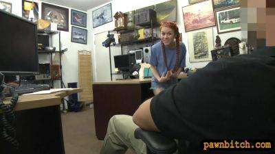 Tight Redhead Babe Boned By Pawn Keeper In The Backroom - hclips.com