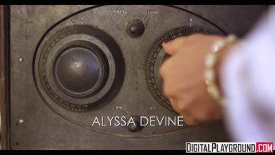 Cathy Heaven - Alyssa Divine - Alyssa - Alyssa Divine, Cathy Heaven & Danny D in a wild DP parody - sexu.com