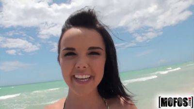 Dillion Harper - Dillion Harper's Mofos: Lets Try Anal: Bikini Babe's Big Clit Gets Pounded in Anal Play - sexu.com
