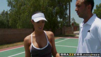 Kortney Kane - Keiran Lee - Alektra Blue & Kortney Kane get their big tits out for a new coach in this hot brazzers clip - sexu.com