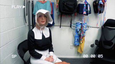 Lily Larimar - Lily Larimar caught stealing & punished by officer for being a bad girl - sexu.com