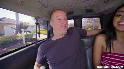 Sean Lawless - Ebony Amateur - Vienna Black gets what she deserves on the Bangbus: Public sex in a van with a shaved Latina - sexu.com
