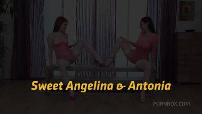 Antonia Sainz - Spilling Their Streams with Antonia Sainz,Sweet Angelina by VIPissy - PissVids - hotmovs.com