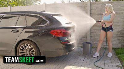Michael Fly - Michael Fly's Perfect Body gets Pounded in POV Car Washing with TeamSkeet - sexu.com
