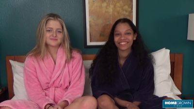 New babes Eden and Jill are ready to show just how playful they are with each other! - hclips.com